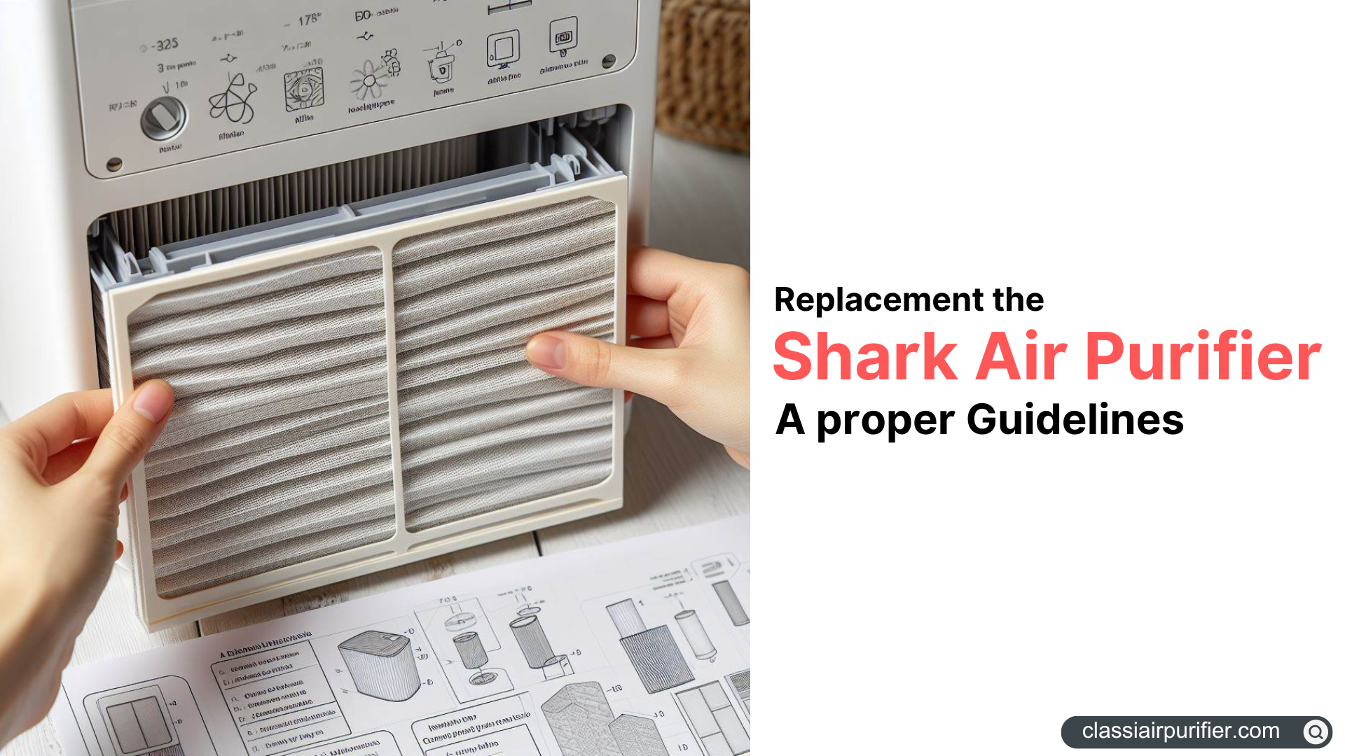 Shark air filter replacement