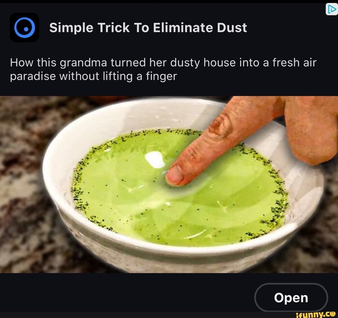Simple Trick to Eliminate Dust Without Lifting a Finger